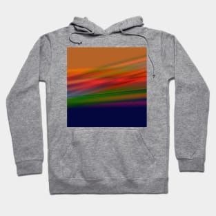 RED BLUE GREEN TEXTURE ART Hoodie